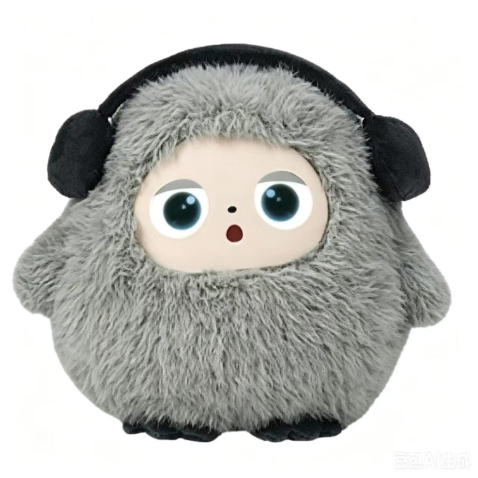 gray plush