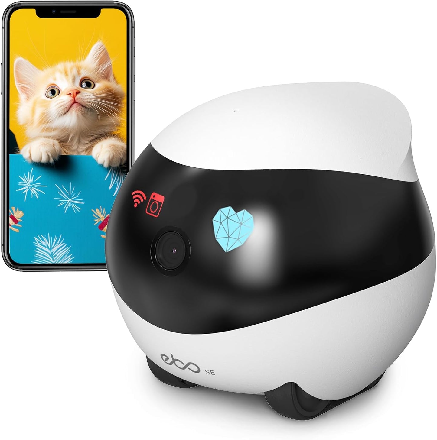 FamilyBot: 1080P Movable Pet Camera Robot