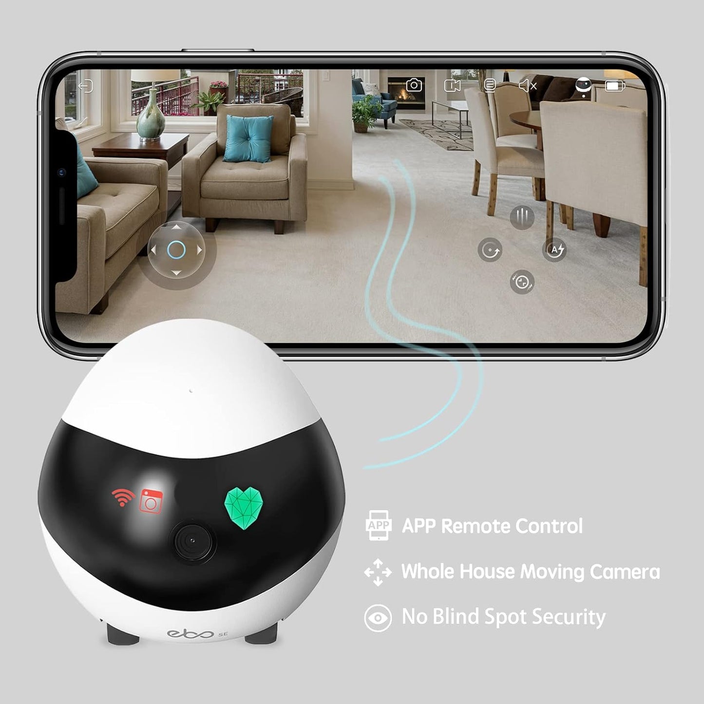 FamilyBot: 1080P Movable Pet Camera Robot