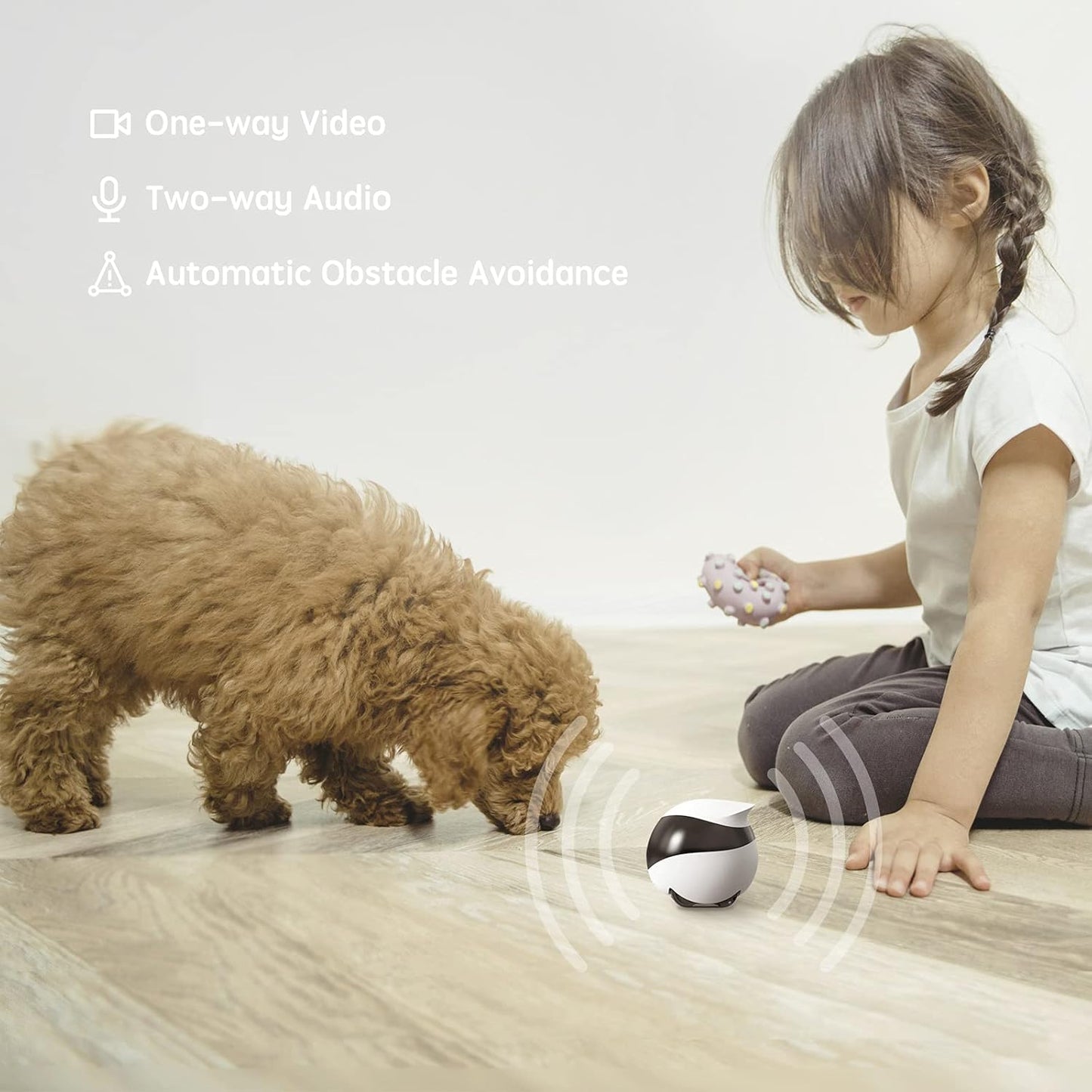 FamilyBot: 1080P Movable Pet Camera Robot
