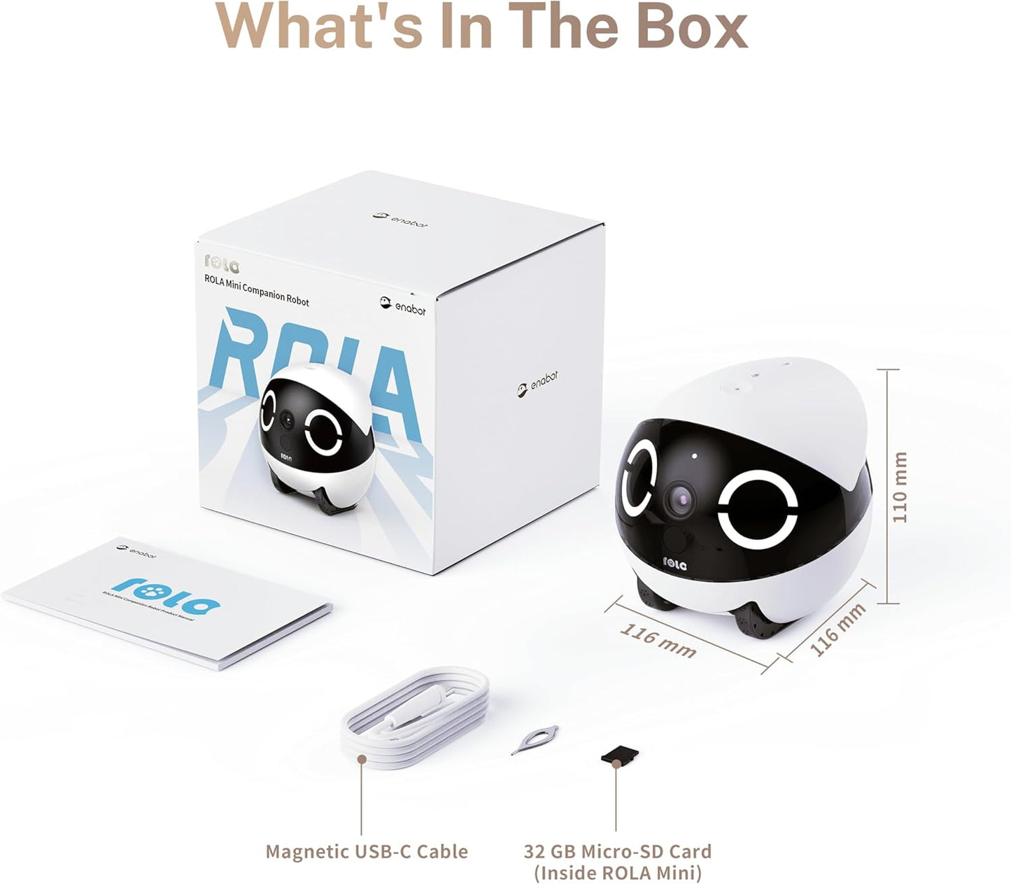 EBO ROLA Mini FamilyBot